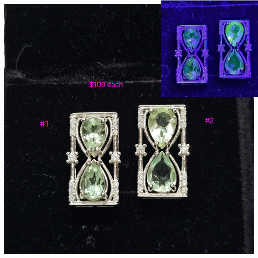 Ready to ship uranium glass pendants