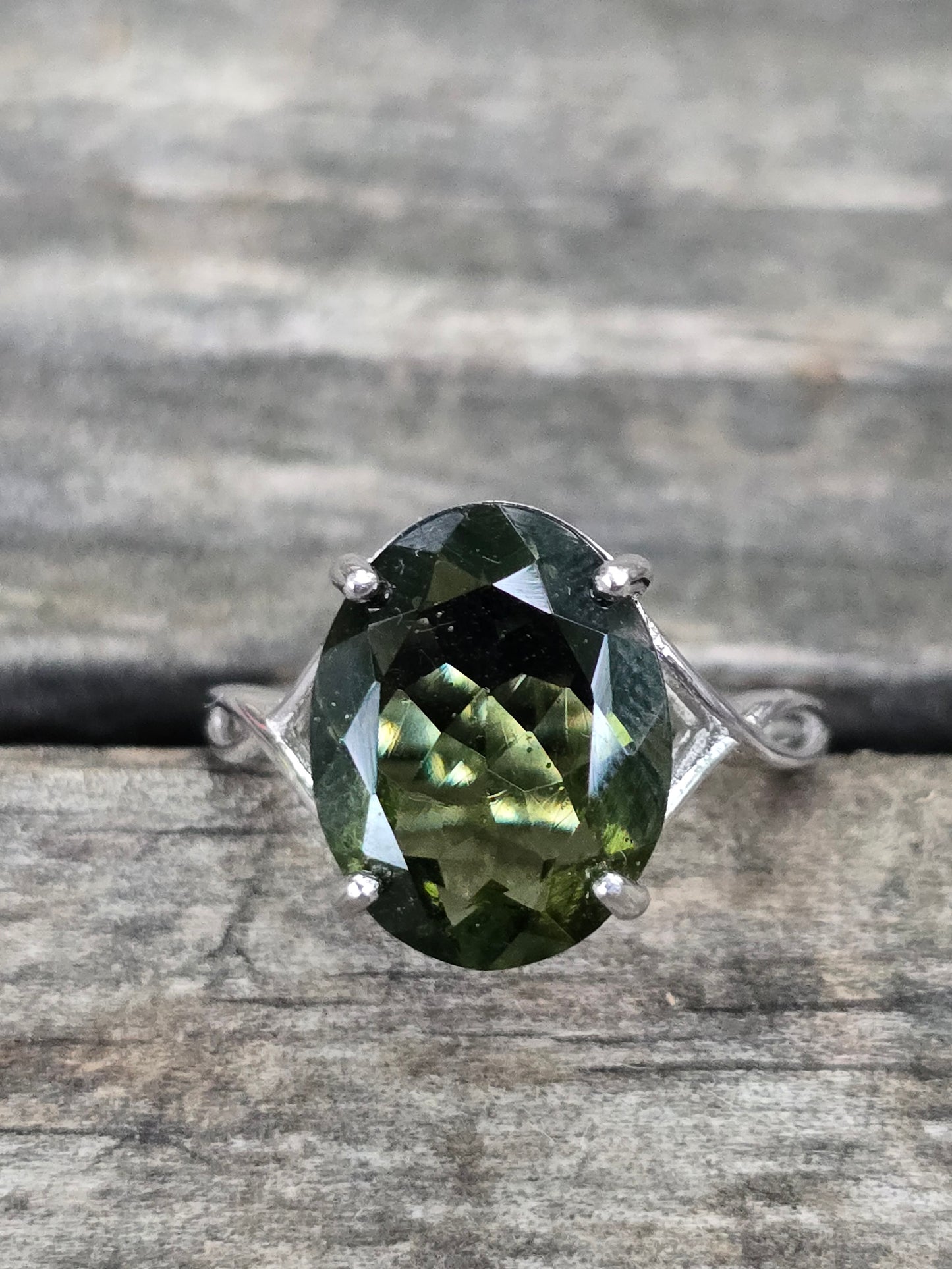 Size 5 moldavite