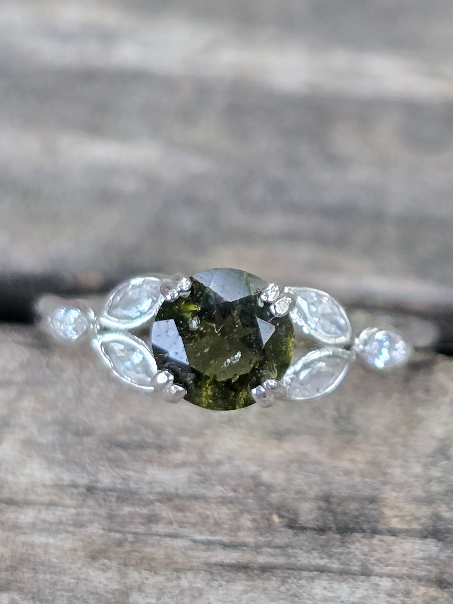 Size 6 moldavite