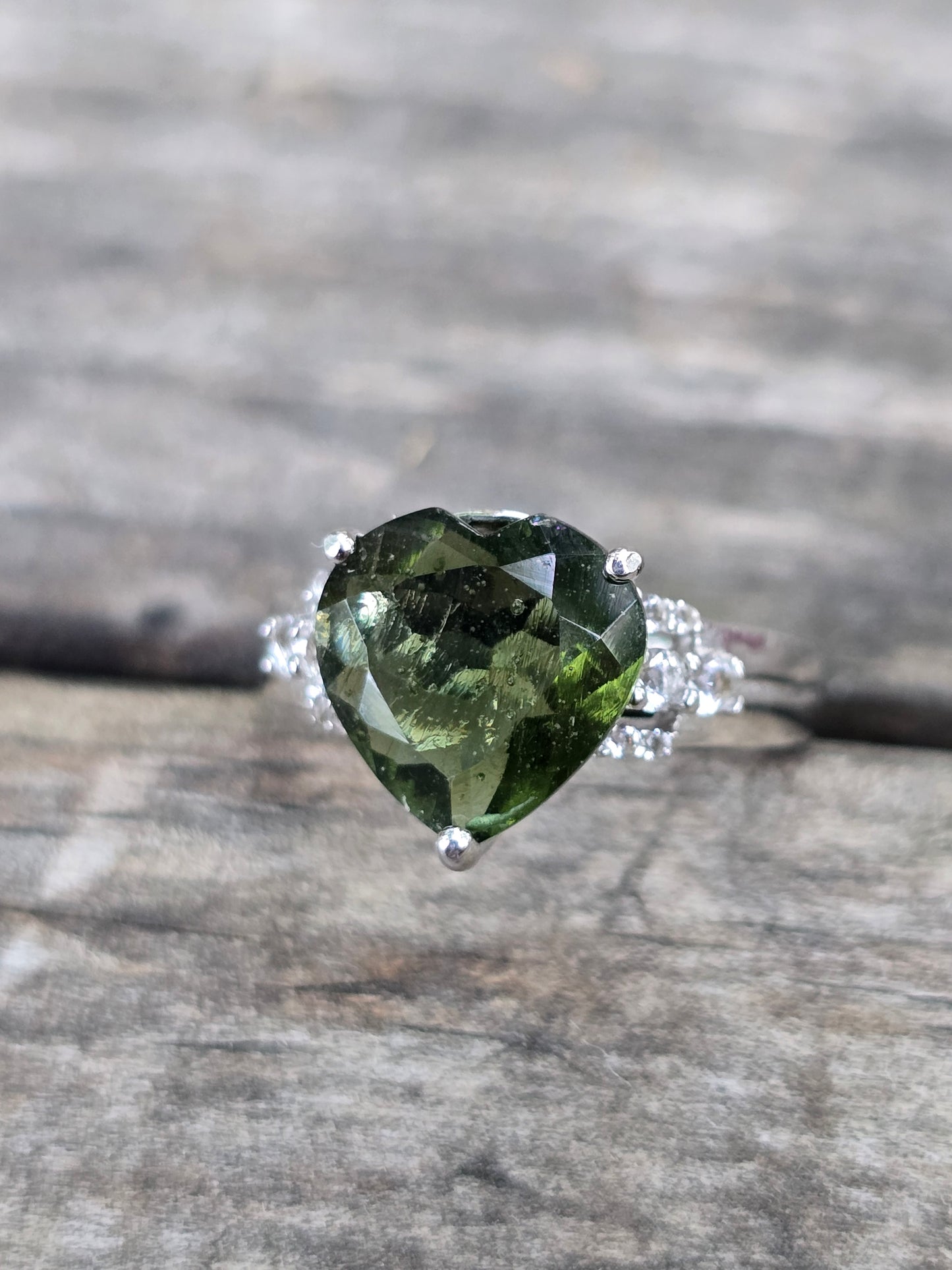 Size 6 moldavite