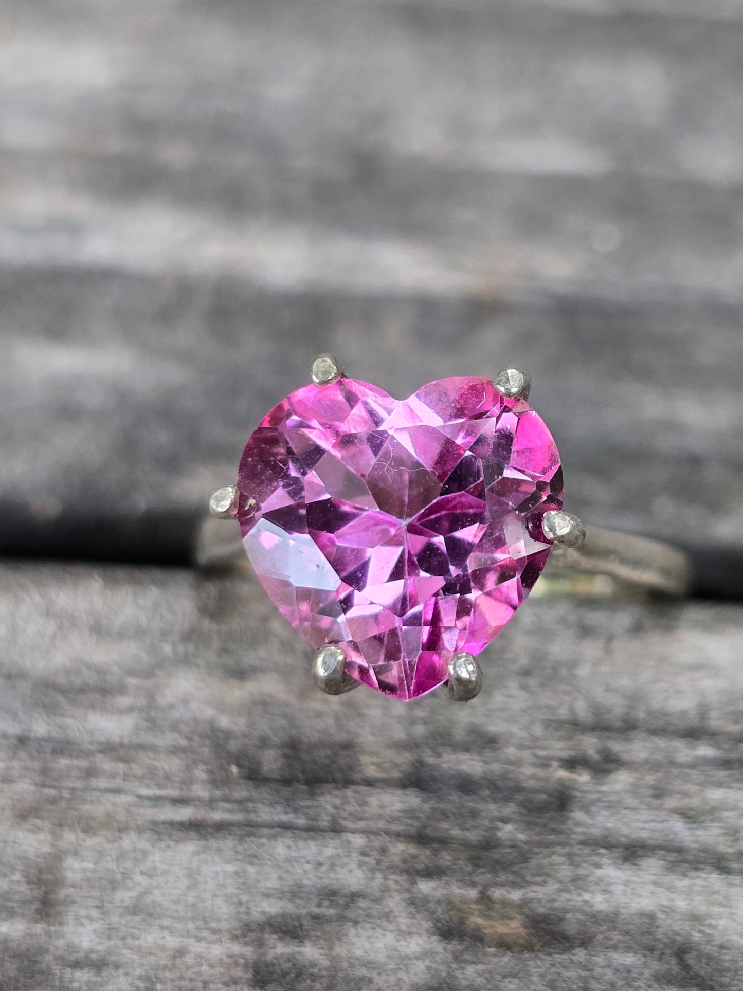 Size 6 pink topaz