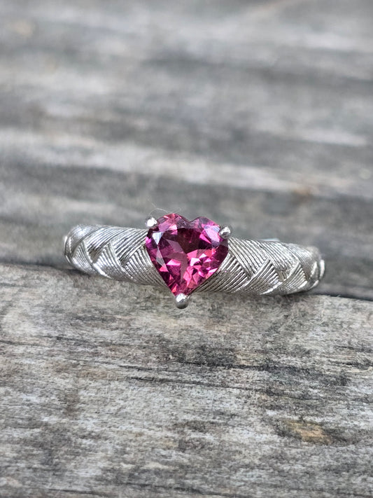 Size 6 pink tourmaline