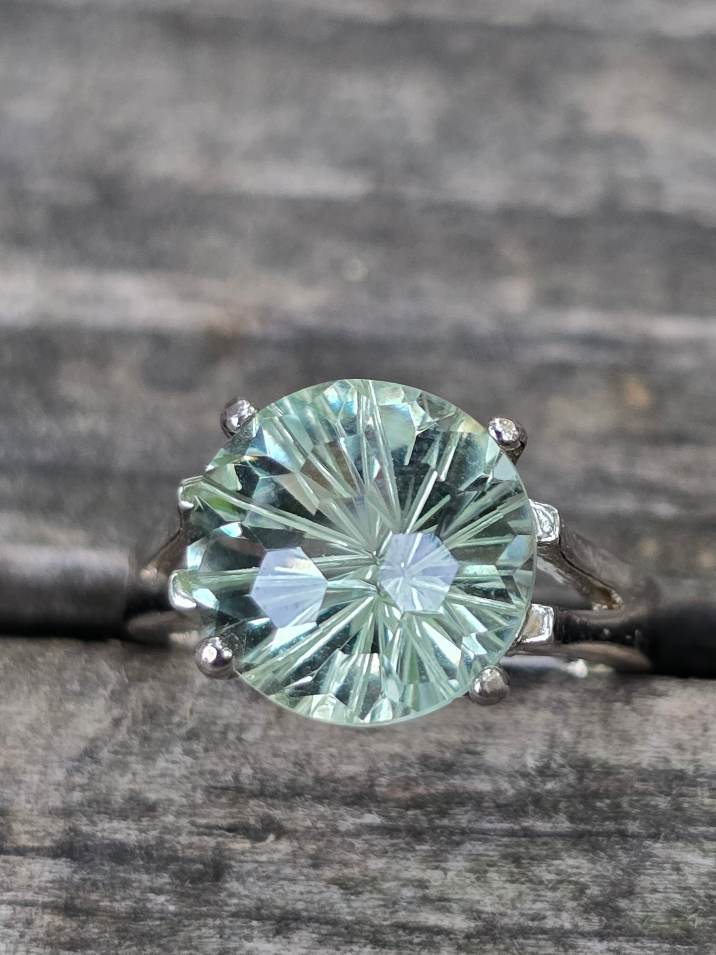 Size 6 green amethyst