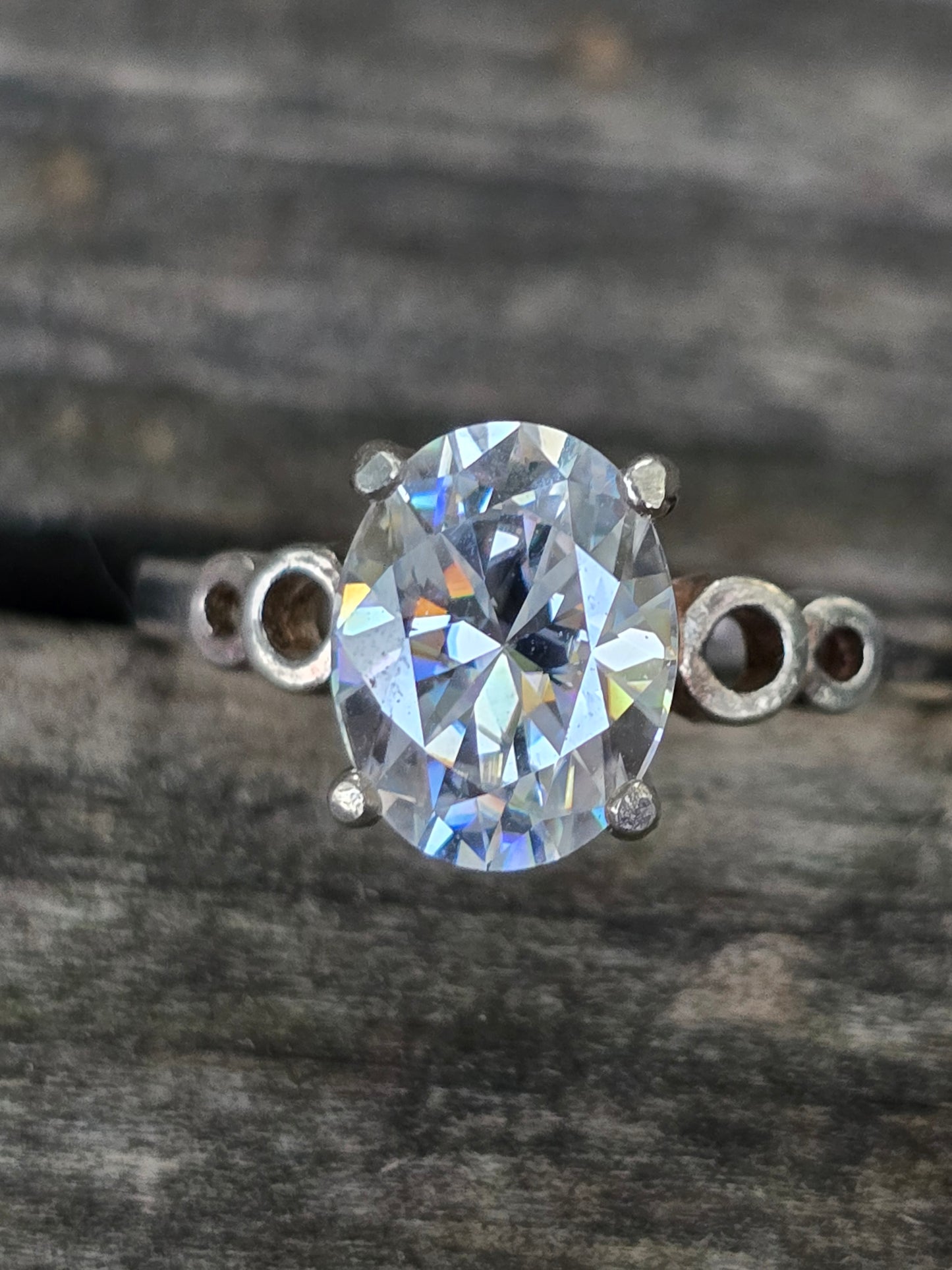 Size 6.5 moissanite