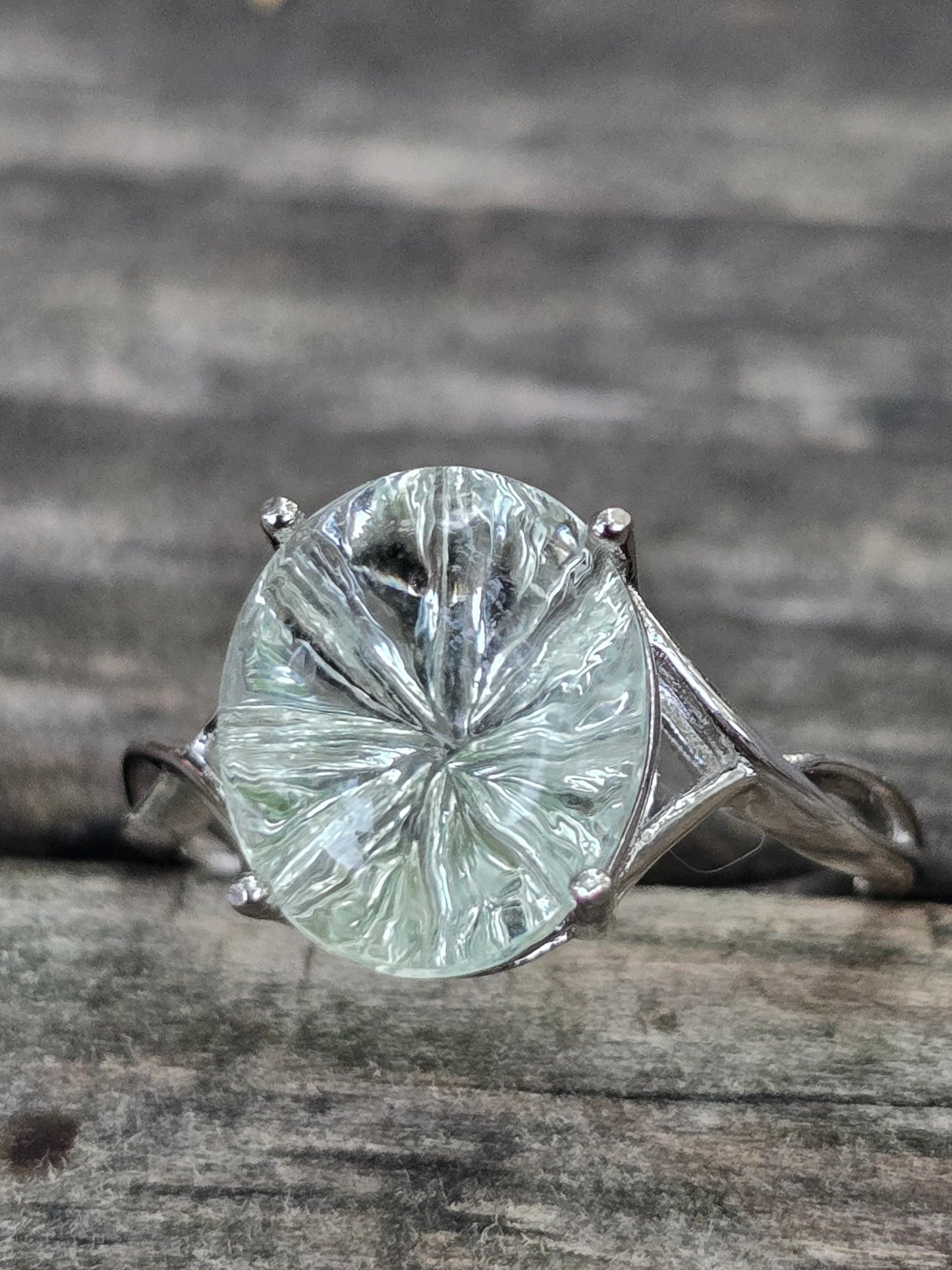 Size 7 green amethyst