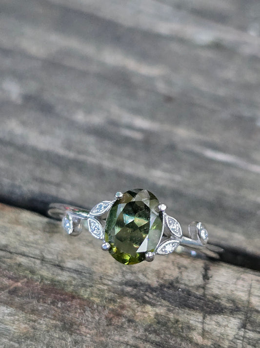 Size 8 moldavite