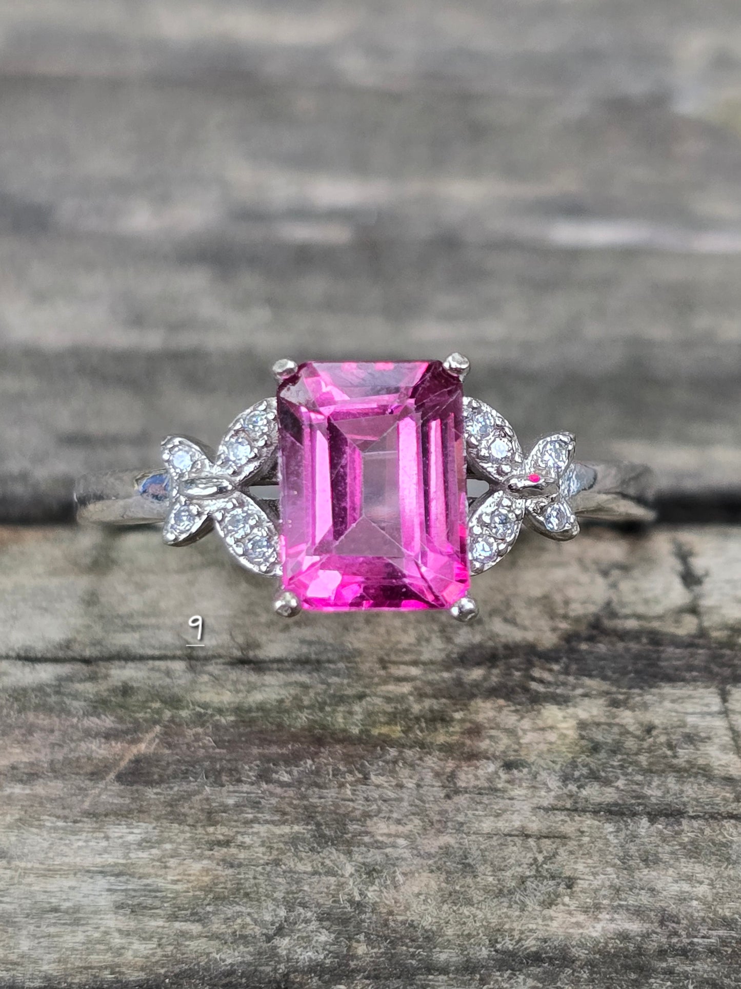 Size 9 pink topaz