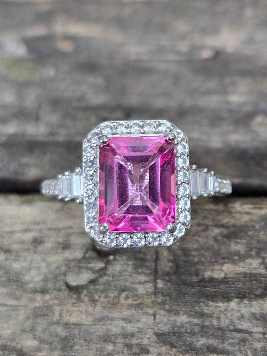 Size 10 pink topaz