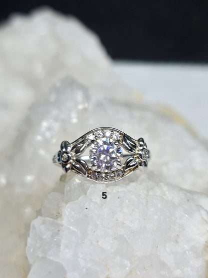 Size 5 moissanite