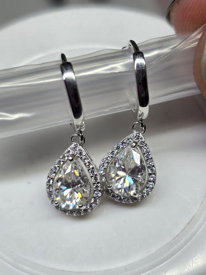 Moissanite earrings