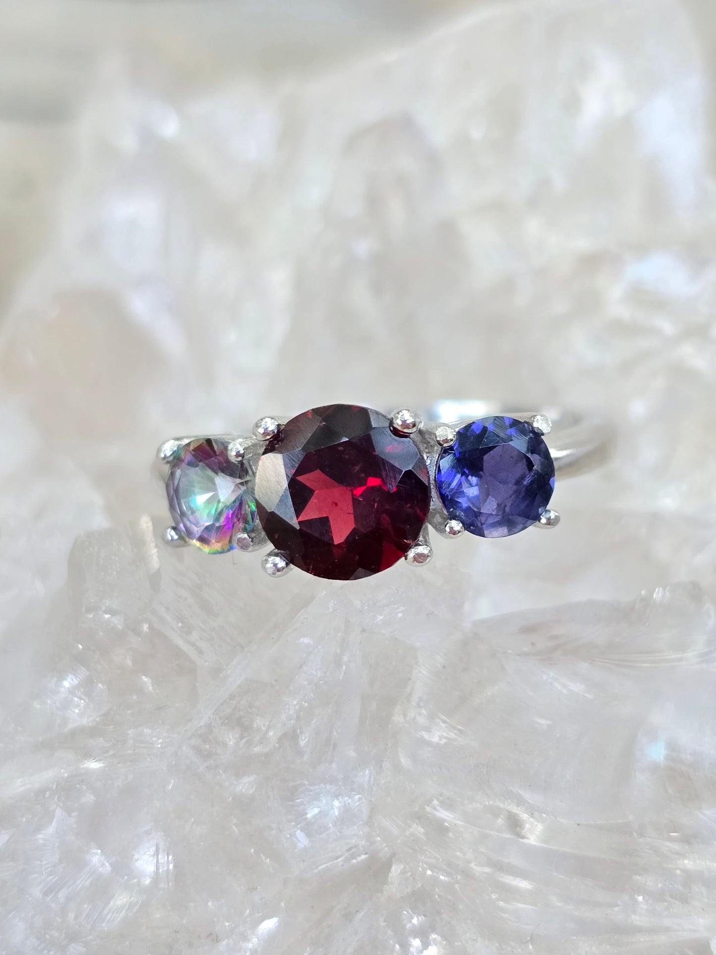 Size 8 garnet combo