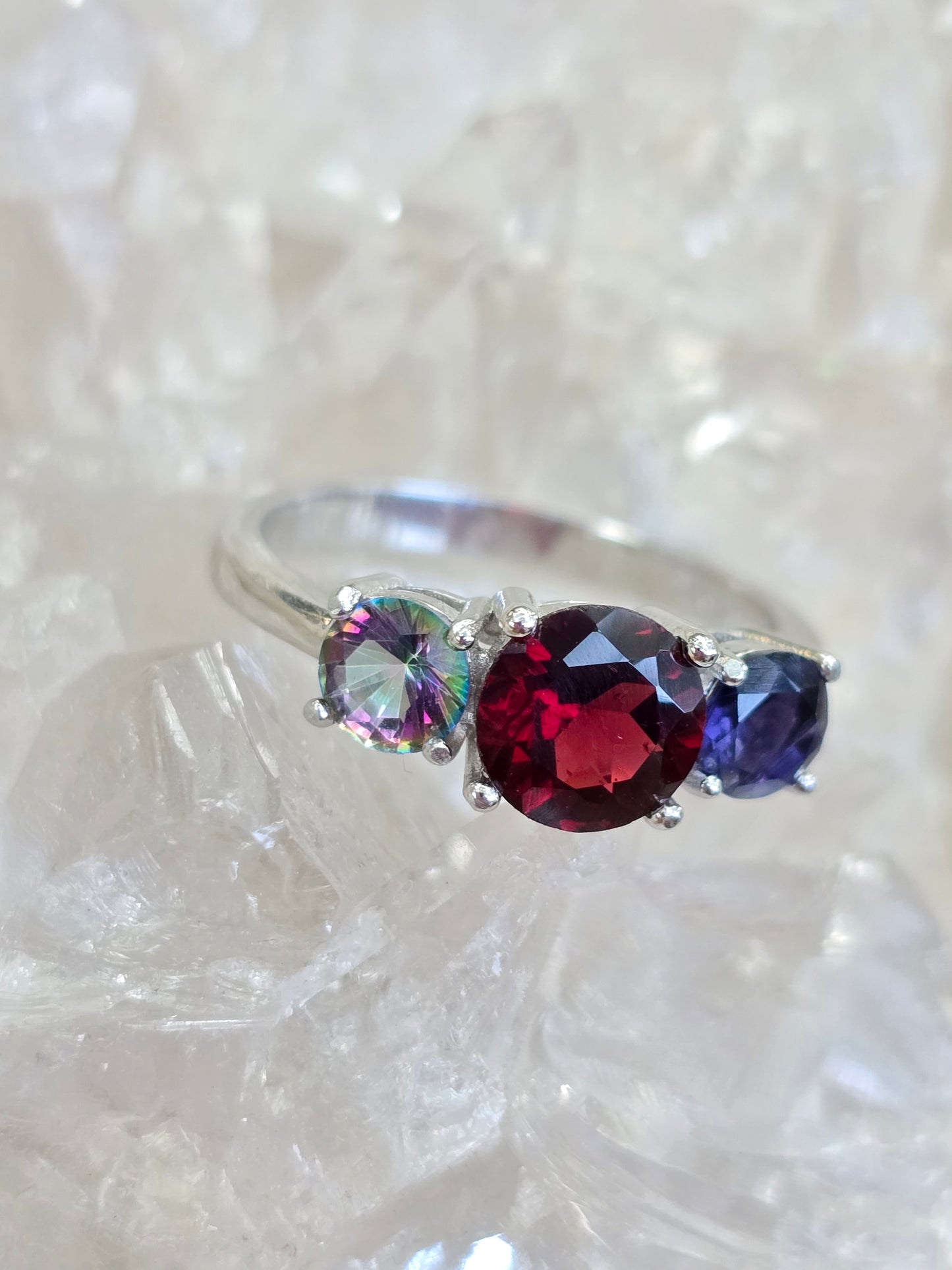 Size 8 garnet combo