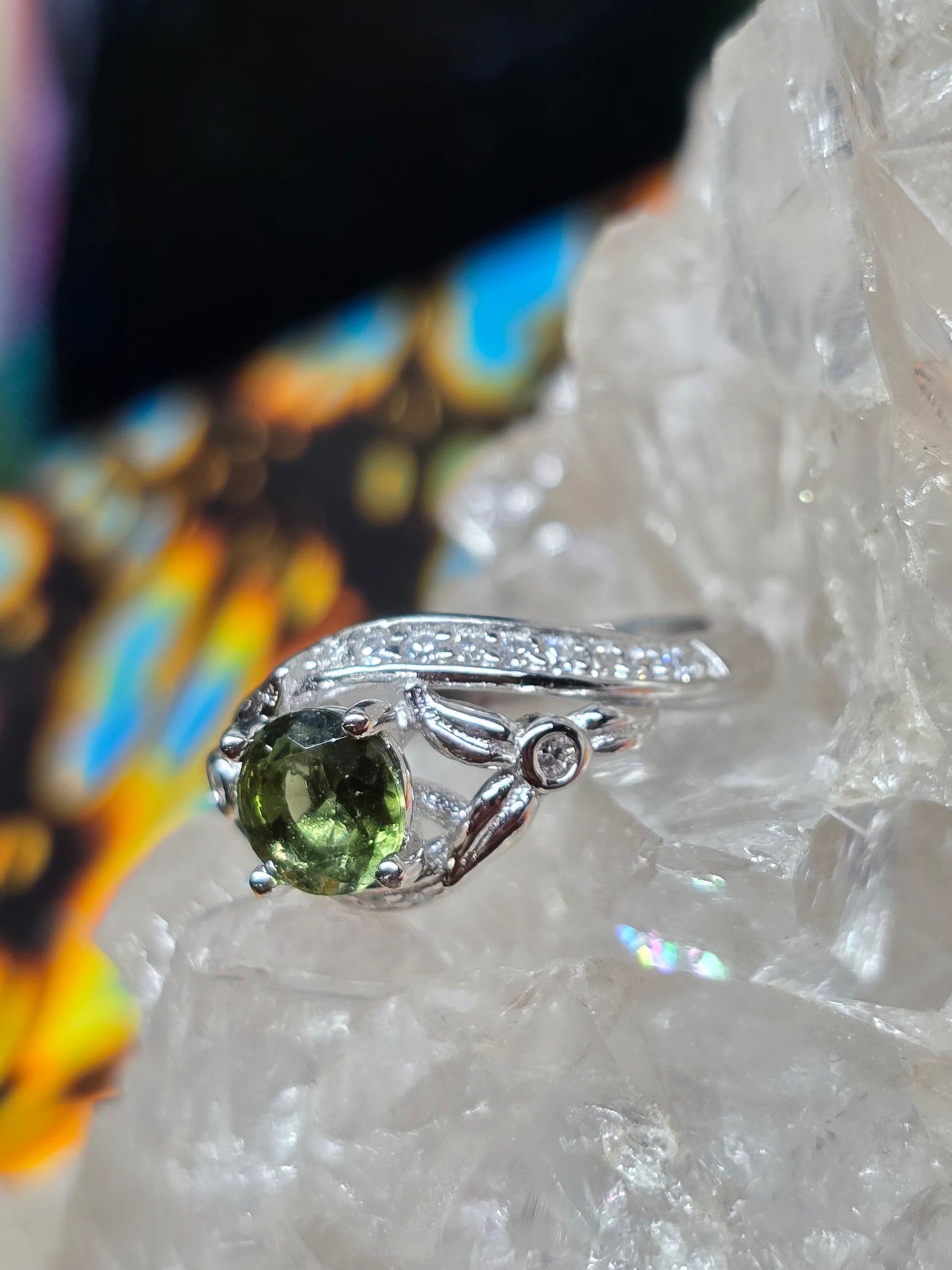 Size 4.5 moldavite