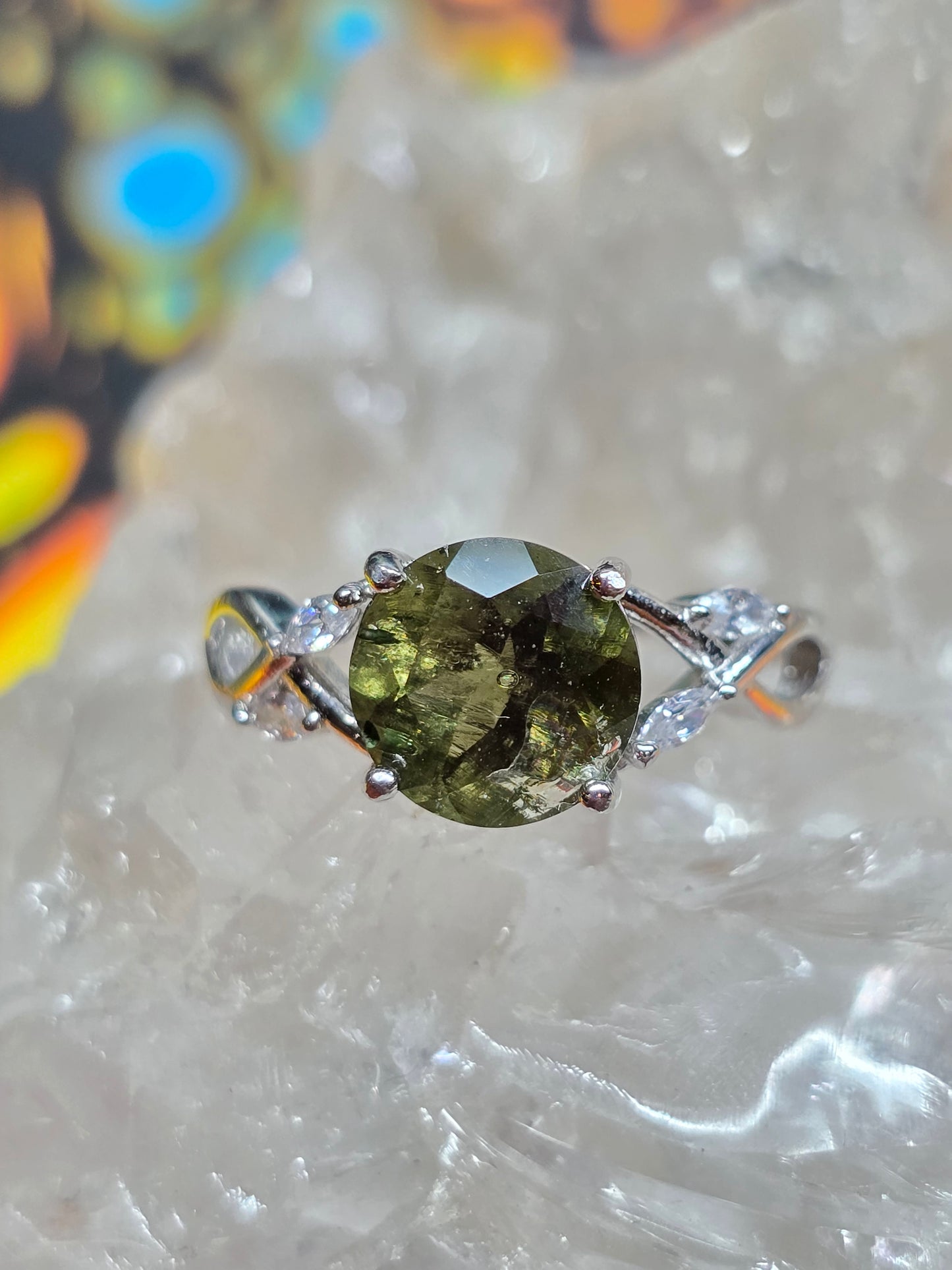 Moldavite size 6.5