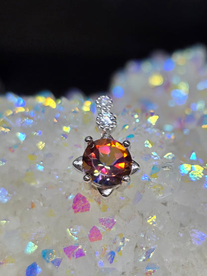 Cosmopolitan topaz pendant